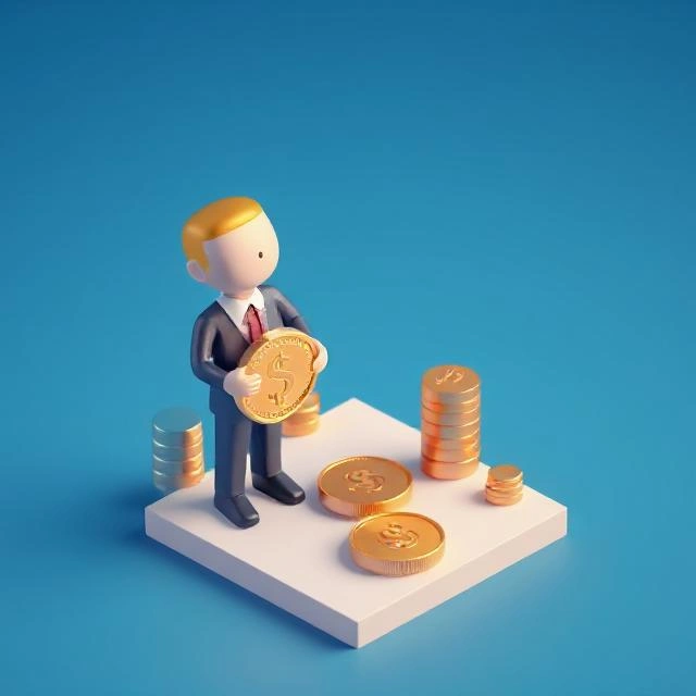man with crypto